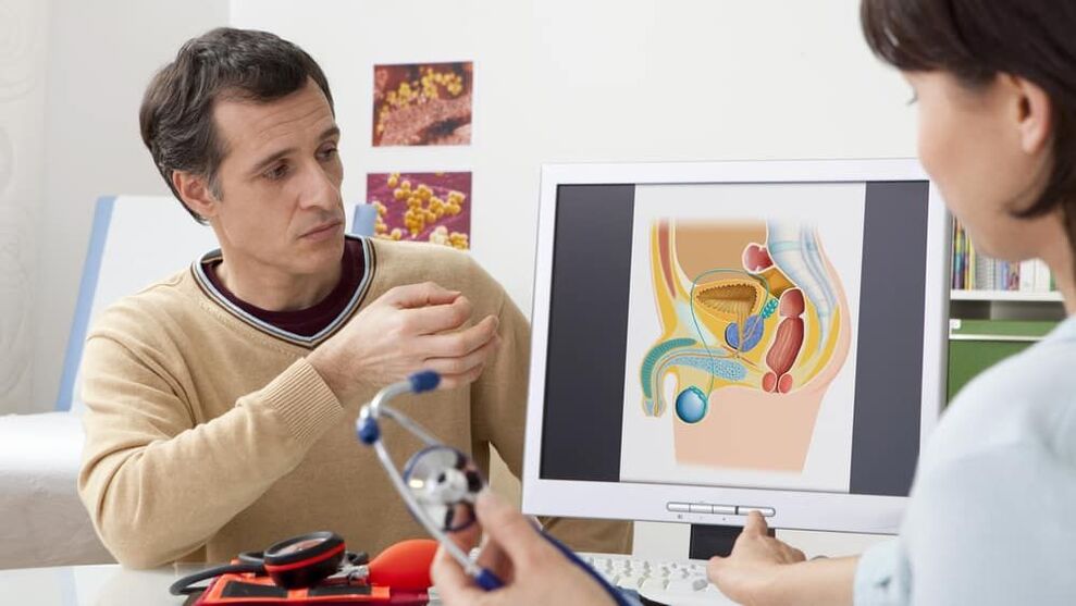 doktor tarafından prostatit tanısı
